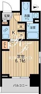 KDXレジデンス板橋本町 805 間取り図