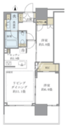 グランドシティタワー月島 612 間取り図