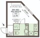ココキューブ武蔵新田 302 間取り図