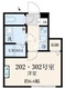 アグライア品川中延 302 間取り図
