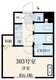 アグライア品川中延 303 間取り図