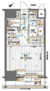 メインステージ神田須田町 303 間取り図