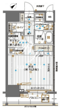 メインステージ神田須田町 303 間取り図