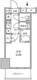 レジディア蒲田4 510 間取り図