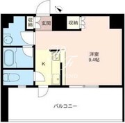 オーキッドレジデンス品川 704 間取り図