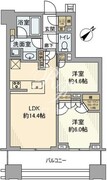 ウエリス茅場町 1002 間取り図