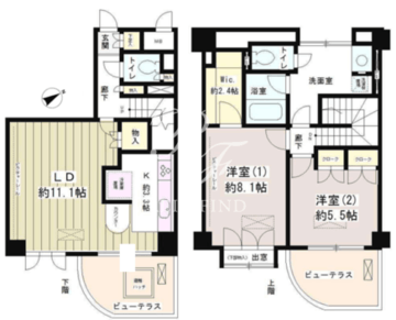 ラピュータ 1206 間取り図