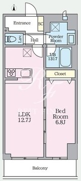 アーバンチェーン亀有 303 間取り図