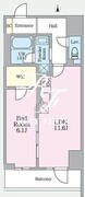 アーバンチェーン亀有 501 間取り図