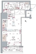 クレヴィスタ板橋 501 間取り図