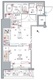 クレヴィスタ板橋 501 間取り図