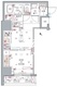 クレヴィスタ板橋 801 間取り図