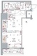 クレヴィスタ板橋 1101 間取り図