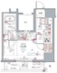 クレヴィスタ板橋 502 間取り図