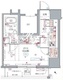 クレヴィスタ板橋 702 間取り図