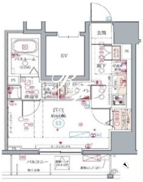 クレヴィスタ板橋 902 間取り図