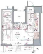 クレヴィスタ板橋 1002 間取り図