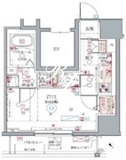 クレヴィスタ板橋 1102 間取り図