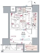 クレヴィスタ板橋 203 間取り図
