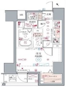 クレヴィスタ板橋 303 間取り図