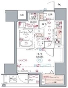 クレヴィスタ板橋 903 間取り図