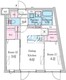 デュオメゾン西新宿 202 間取り図