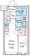 デュオメゾン西新宿 504 間取り図