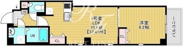 ソレイユ西尾久 201 間取り図