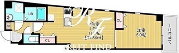 ソレイユ西尾久 502 間取り図