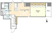 ヴェルメリオ本所 803 間取り図