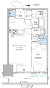 パークアクシス西大島コンフォートスクエア 534 間取り図
