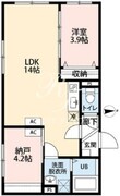 グランヴィクトワール大山 101 間取り図