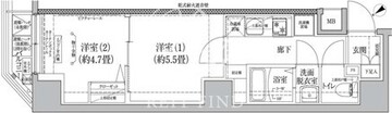 アイルグランデ押上ノース 204 間取り図
