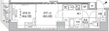 アイルグランデ押上ノース 404 間取り図