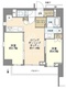 ルジェンテ上野稲荷町 1201 間取り図