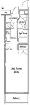 HF碑文谷レジデンス 203 間取り図