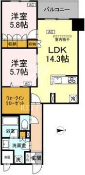 サンジョイアゼロ 212 間取り図