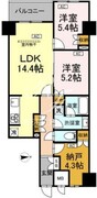サンジョイアゼロ 213 間取り図