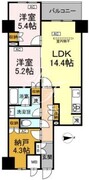 サンジョイアゼロ 306 間取り図