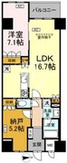 サンジョイアゼロ 408 間取り図