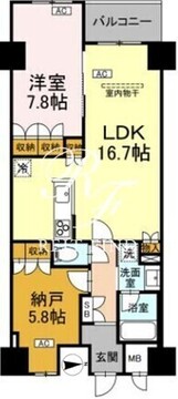 サンジョイアゼロ 410 間取り図
