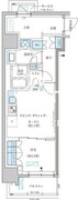 パークアクシス池袋イースト 407 間取り図