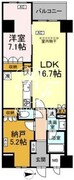 サンジョイアゼロ 508 間取り図