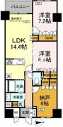 サンジョイアゼロ 509 間取り図