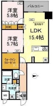 サンジョイアゼロ 711 間取り図