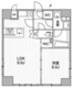 オルタナ銀座 804 間取り図