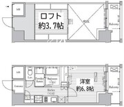 ミュゼ南麻布 602 間取り図
