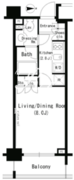 パークアクシス浜松町 303 間取り図
