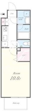 エヌレジデンス住吉 606 間取り図