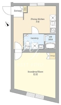ラシクラス南長崎 202 間取り図